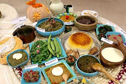 معرفی غذاهای سنتی اردبیل در جشنواره منطقه ای «سفره ایرانی، فرهنگ گردشگری»