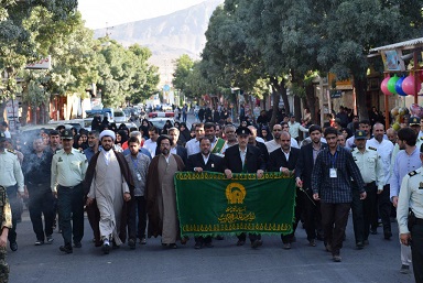 حضور سفیران حرم رضوی در شهرستان سنقروکلیایی+تصاویر