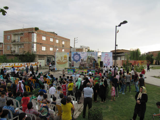 اقبال عمومي از جشن عيد غدير كانون شهيد كولايي ساري شايسته تقدير است