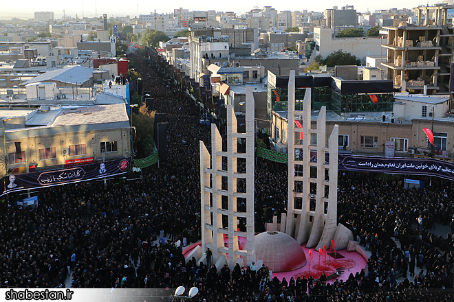 برپایی دسته عزاداری در «مسجد باب‌الحق» در سالروز شهادت امام صادق (ع)