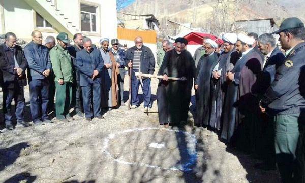 کلنگ زنی خانه عالم  در روستای جزینان / آسفالت مسیر روستای وشته به امامزاده یوسف(ع)