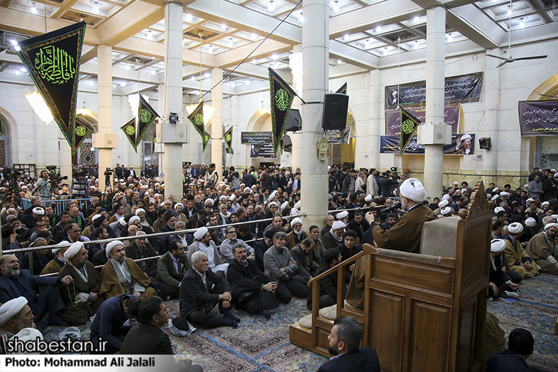 مراسم بزرگداشت آیت الله هاشمی رفسنجانی در مسجد اعظم قم برگزار شد