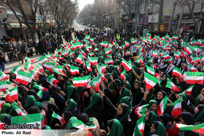 مردم خراسان شمالی، طلوع سی و هشتمین فجر انقلاب را جشن گرفتند