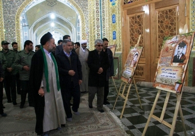 گشایش نمایشگاه اسناد انقلاب اسلامی آران و بیدگل