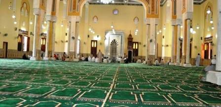 مفروش شدن ۷ مسجد «وادی الجدید» مصر