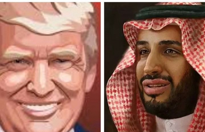 دیدار «محمد بن سلمان» با «دونالد ترامپ» در آمریکا