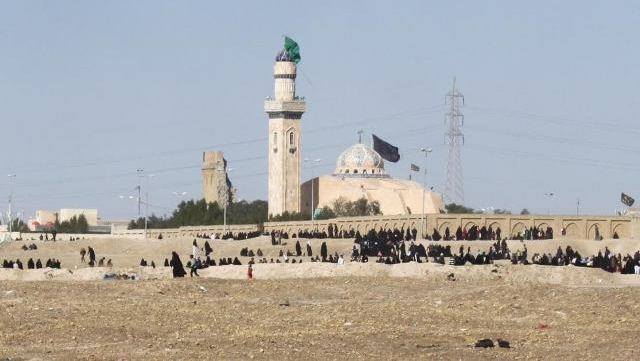 تدابیر امنیتی در مسجد جامع «خطوه امام علی(ع)» بصره