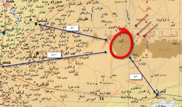 تسلط ارتش سوریه بر میدان گازی "شاعر" در ریف حمص