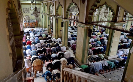 تصاویری از مسجد جامع دهلی در ماه رمضان