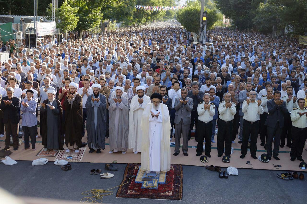 نماز عید فطر در مصلی های نماز جمعه البرز اقامه شد