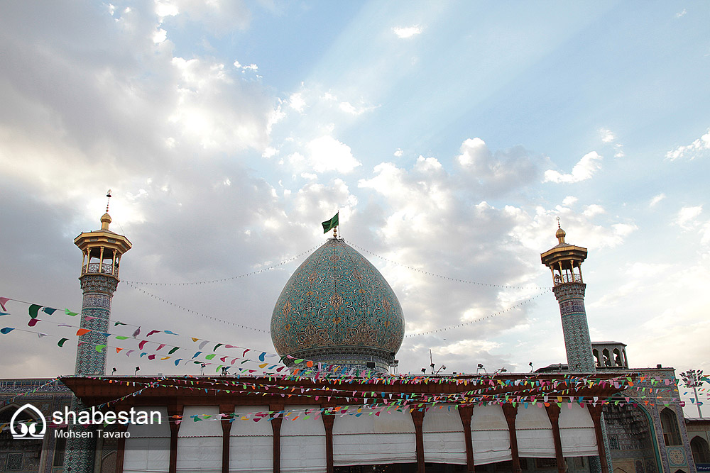 تشرف اعضای شورای هماهنگی بزرگداشت دهه کرامت کشور به زیارت آستان مقدس احمدی و محمدی (ع) 