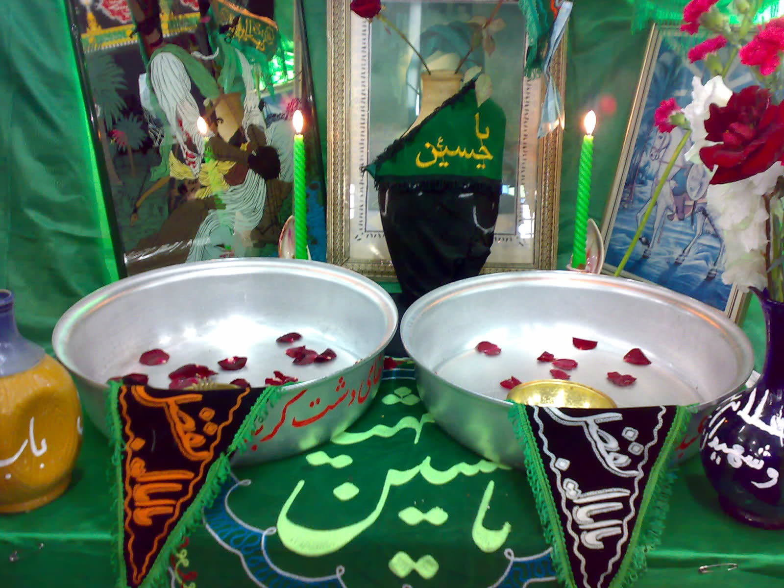 سرزمین مسجد و مناره عزادار حسین است