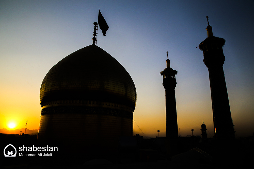 قم در سوگ  امام موسی کاظم(ع) غرق در ماتم و عزاست