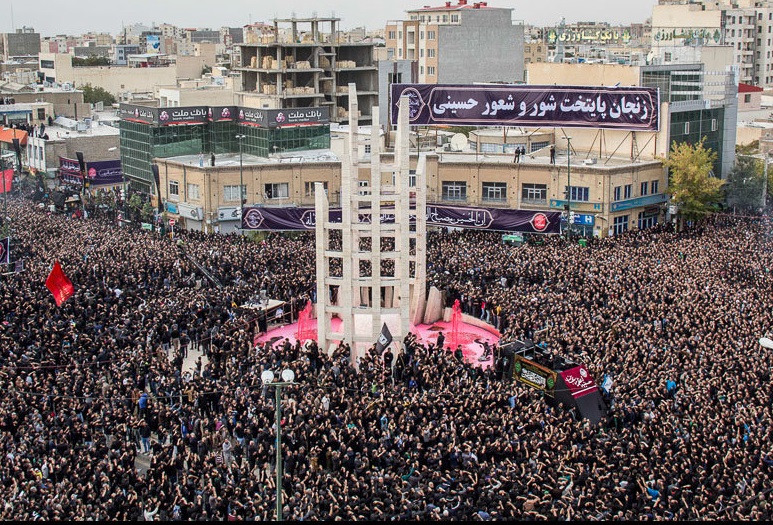 مطلع شاه بیت هشتم محرم در زنجان/«یا امام زمان شیعه ده احساس باخ» 