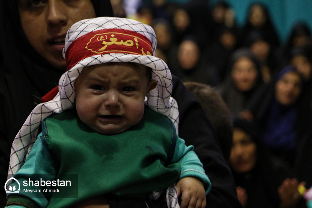 شیرخوارگان گیلانی با کودک شش ماهه دشت کربلا همنوا شدند