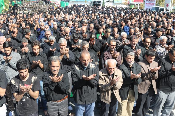 نماز ظهر عاشورا در گیلان اقامه شد