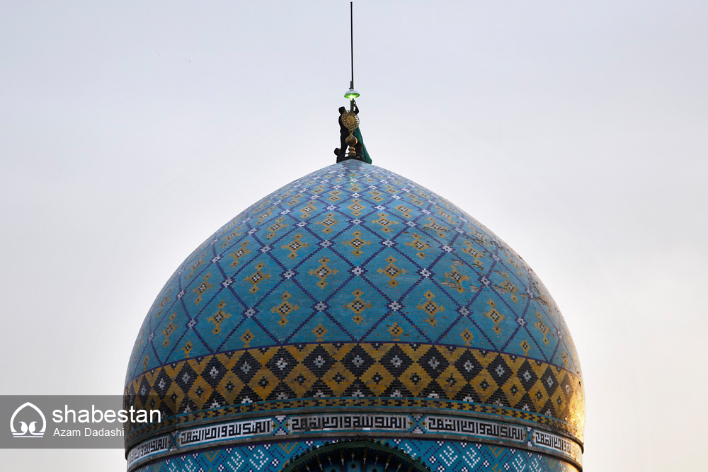 برگزاری مراسم عزاداری دهه آخر صفر در آستان مقدس امامزاده حسین (ع) قزوین