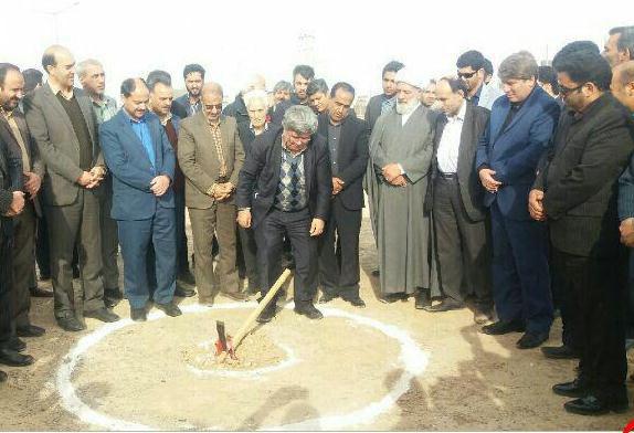 کلنگ ساخت کتابخانه قلم چی فردوس به زمین خورد