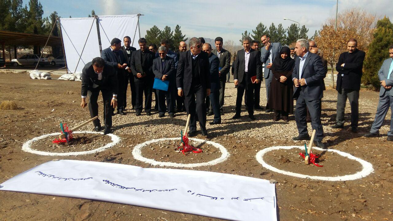 کلنگ ساختمان مرکز جهاددانشگاهی خراسان جنوبی زده شد