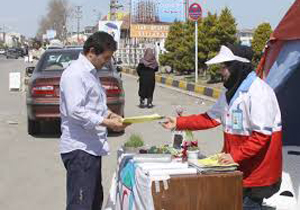 برپایی ۷۶ پایگاه ایمنی  در ورودی های شهرستان های گیلان