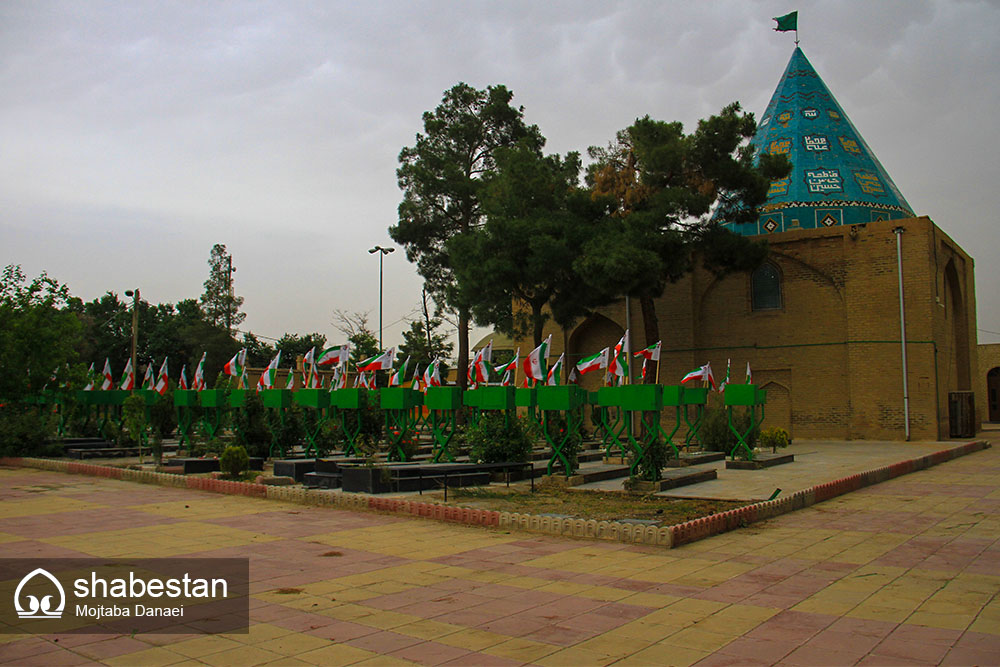 آئین غبارروبی گلزار شهداء کهن ترین روستای شهرستان ساوجبلاغ