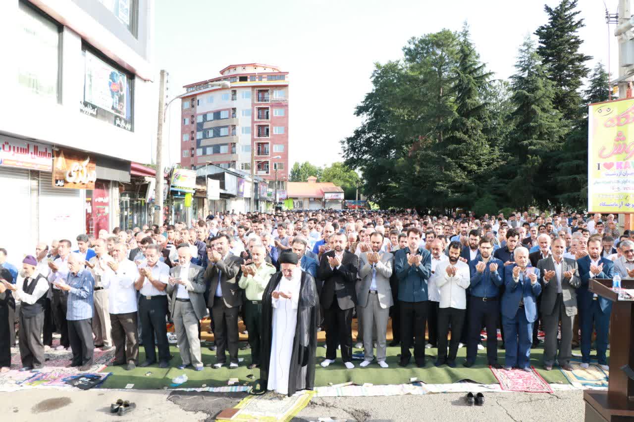 پایانی پرشور در ماه مهمانی خدا/ نماز عید فطر در غرب گیلان برگزار شد