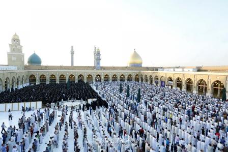 اقامه نماز عید فطر در «مسجدکوفه»