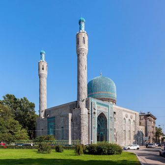 مسجد جامع «سن پترزبورگ»  پذیرای  جام جهانی ۲۰۱۸ + عکس