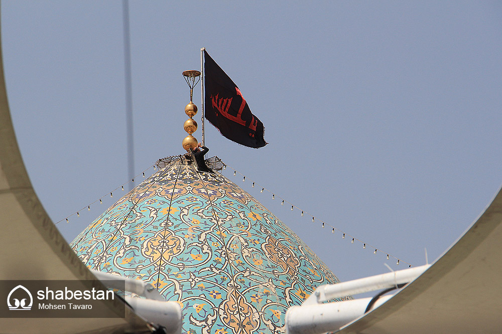 مراسم شهادت امام موسی کاظم (ع) در حرم حضرت شاهچراغ (ع) برگزار شد