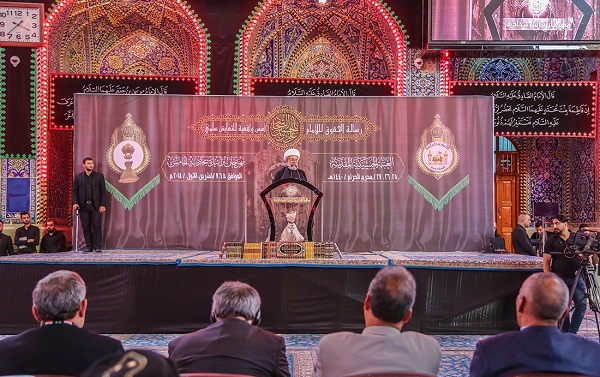 پنجمین جشنواره بین‌المللی «تراتیل سجادیه» در کربلا  برگزار شد