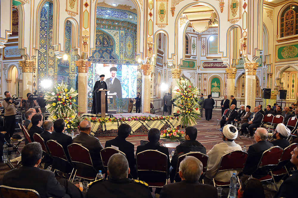 برپایی جشن وحدت در مسجد امام شافعی کرمانشاه