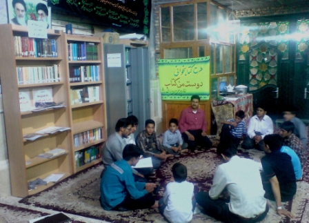 لذت کتابخوانی در این کانون فرهنگی هنری مساجد قزوین
