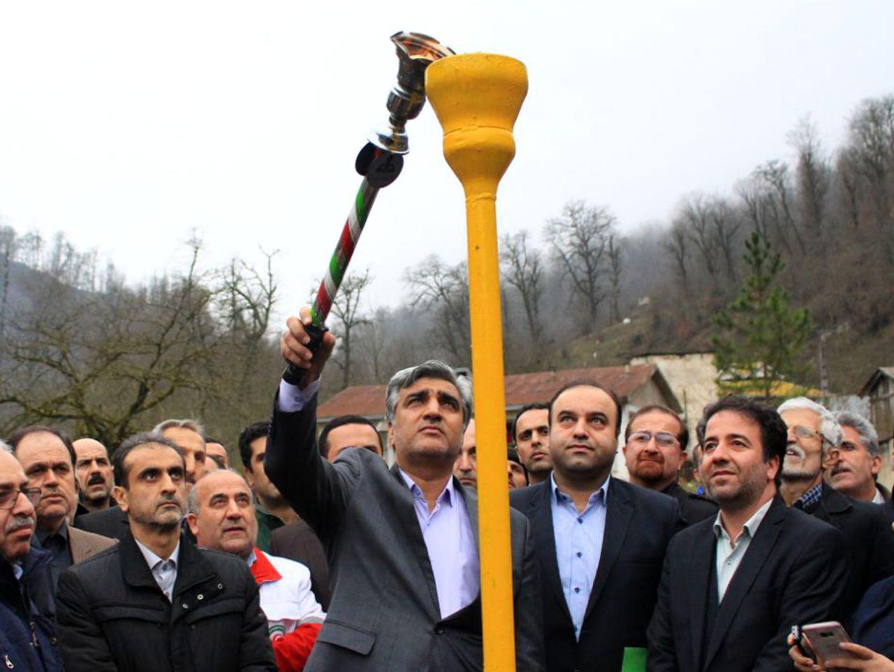 ۴۶۱خانوار روستایی رضوانشهر و ماسال از نعمت گاز برخوردار شدند 