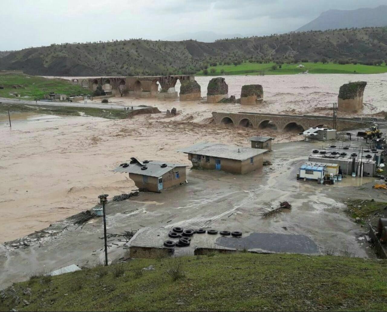 رودخانه های لرستان در آستان طغیان قرار دارند