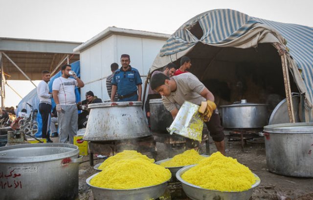 فعالیت ۳۰ موکب اربعین جهت خدمت رسانی به سیل زدگان در خوزستان