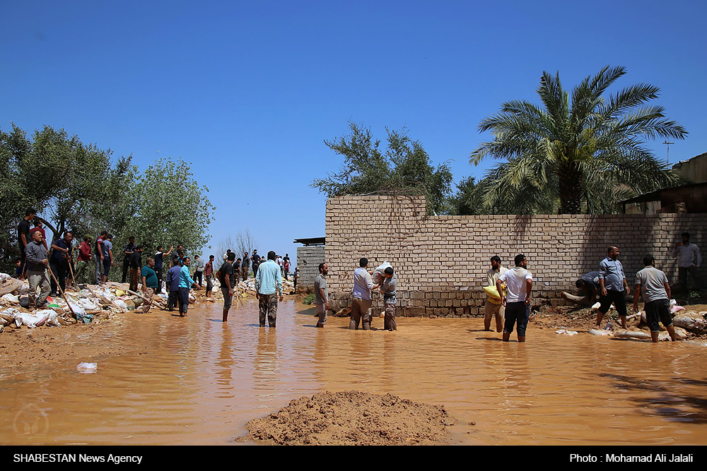 برپایی نمایشگاه «سیل خوزستان» در ارومیه