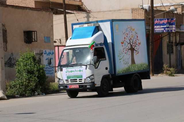 چهار کتابخانه سیار «بهار مهربانی» از استان های تهران و البرز وارد خوزستان شدند  