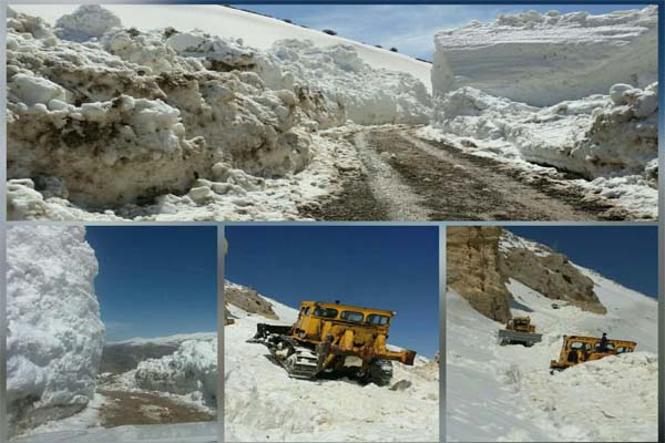 بازگشایی همه راه های روستایی فریدونشهر/ راه ارتباطی روستای وزوه ۹۰ روز مسدود بود