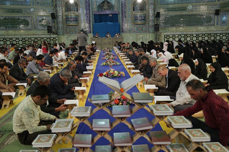 اشتیاق روزه داران چهارمحال و بختیاری برای حضور در مراسم جزء خوانی قرآن کریم