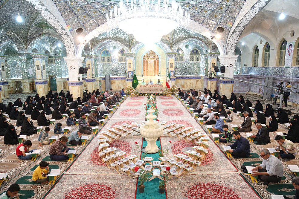 پخش ترتیل خوانی حرم  سلطانعلی بن امام باقر(ع) اردهال از رسانه ملی 