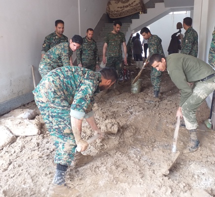 کمک یک میلیارد ریالی پرسنل دادگستری خراسان شمالی به سیل زدگان شهر آشخانه