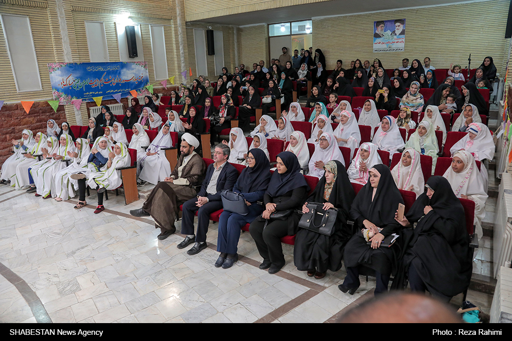 دختران نونهال عضو مساجد کرمانشاه روزه اول خود را جشن گرفتند    