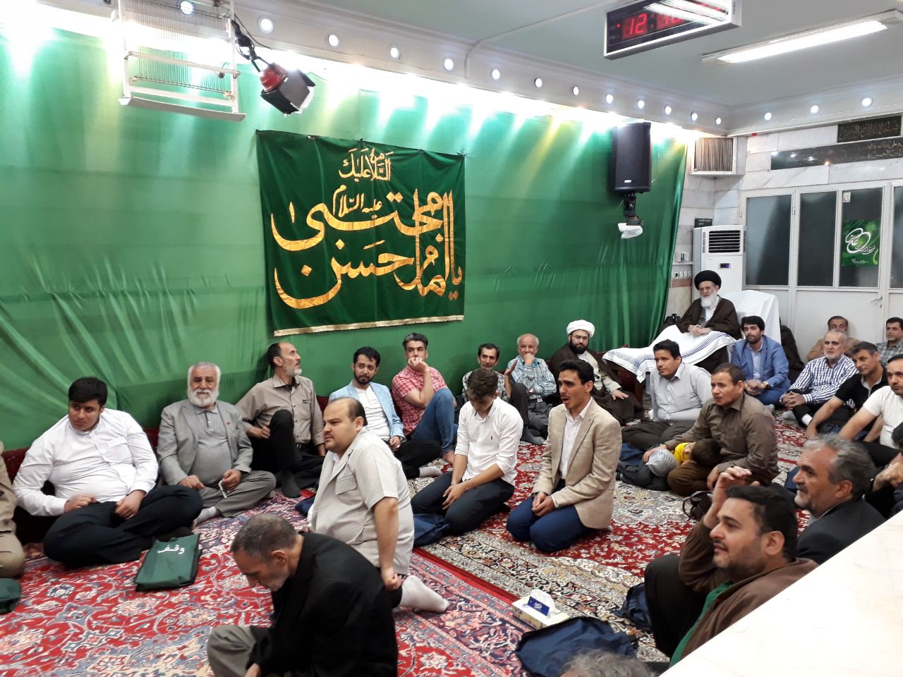 جشن میلاد امام مجتبی(ع) در حسینیه آیت‌الله تقوی شیرازی برگزار شد