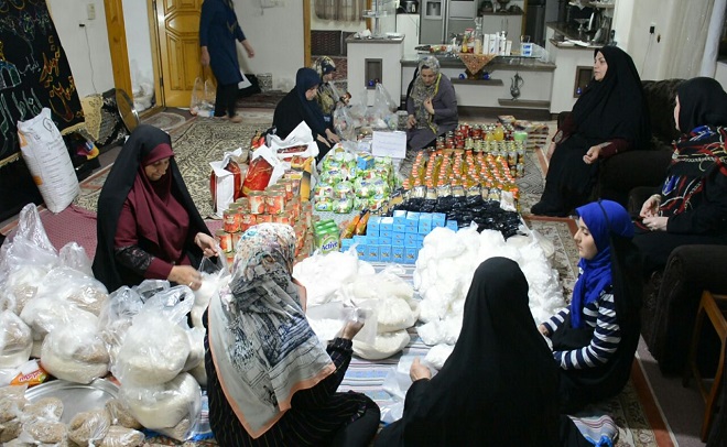 روز پر کار خادمیاران رضوی در قائمشهر  