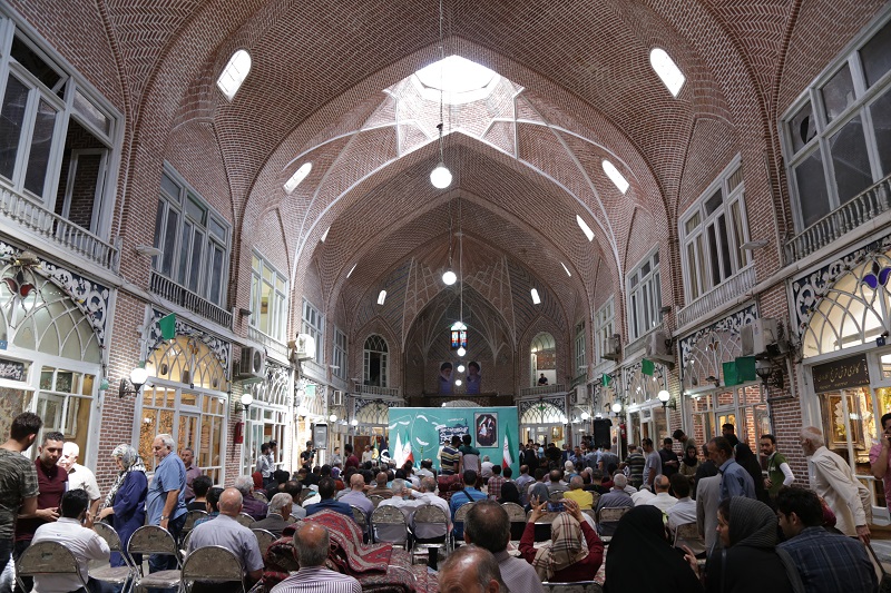 ۹۵ درصد بازار تاریخی تبریز کف‌سازی شد