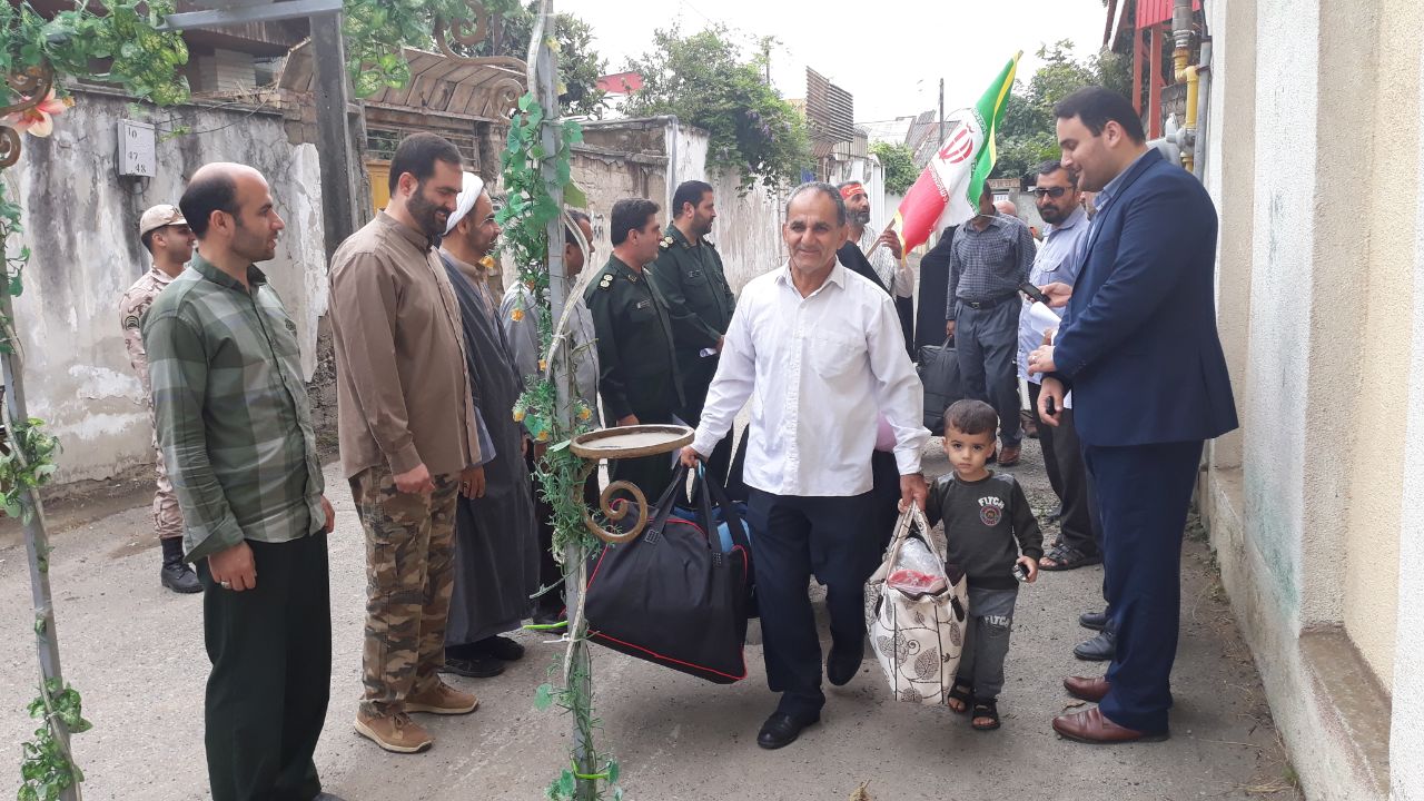 اعزام ۹۰ نفر از بسیجیان صومعه‌سرا به مناطق عملیاتی شمالغرب کشور