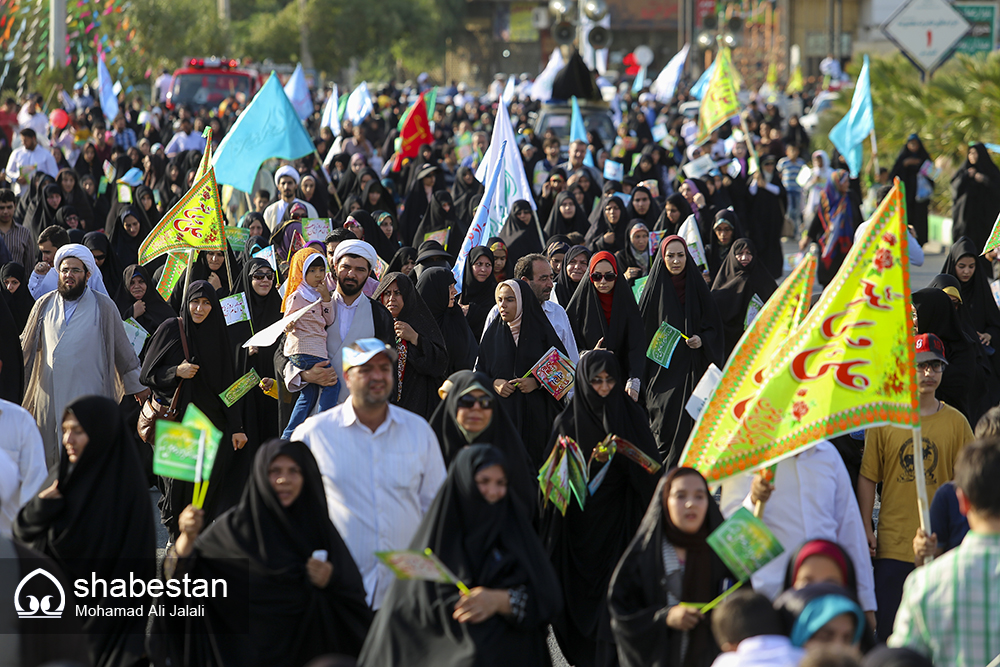 راه اندازی کاروان پیاده روی غدیر به همت کانون صاحب الزمان ‌آسفیچ