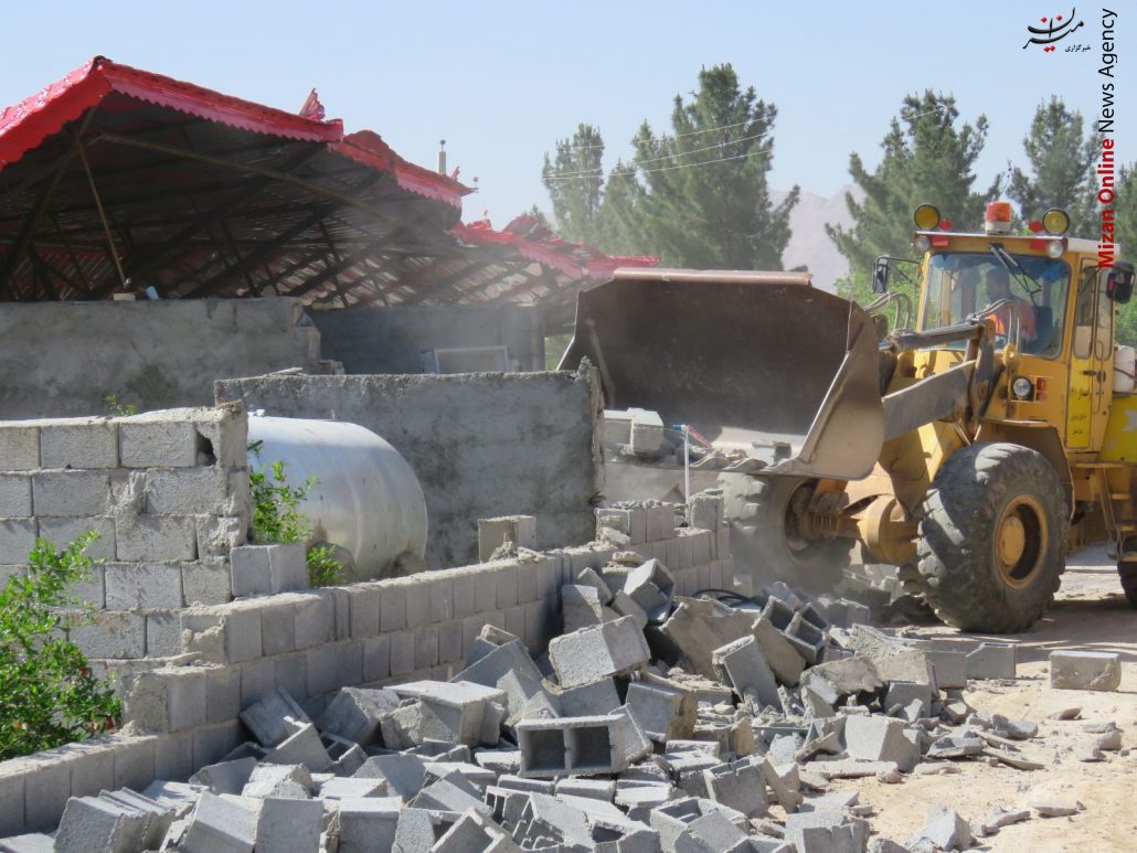 اجرای ۱۵ حکم تخریب ساخت و سازهای غیرمجاز در قزوین