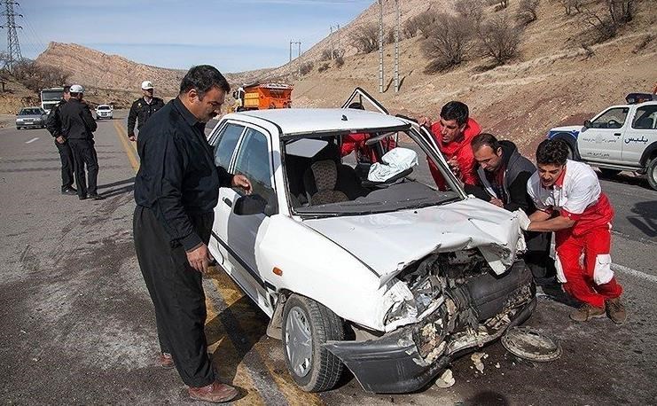 خودروی حامل گردشگران عمانی حادثه آفرید