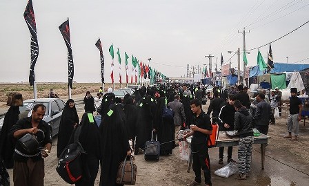 تدارک مفصل کانون‌های مساجد برای زائران اربعین در موکب «شهدای کرمانشاه»